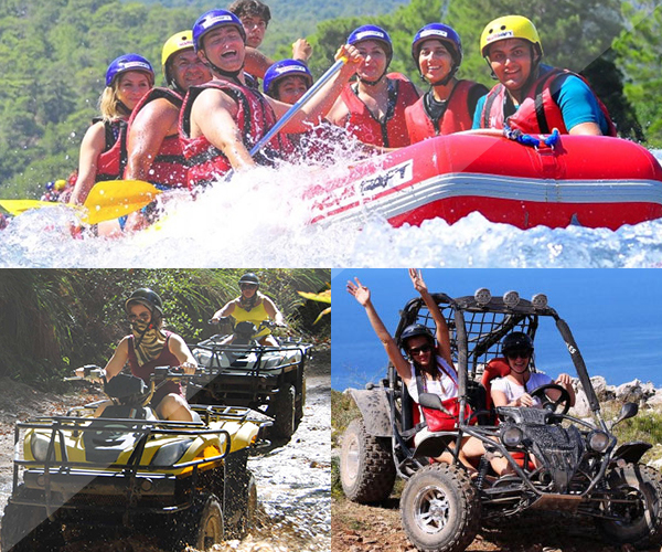 Buggy/Quad Rafting Tour From Alanya